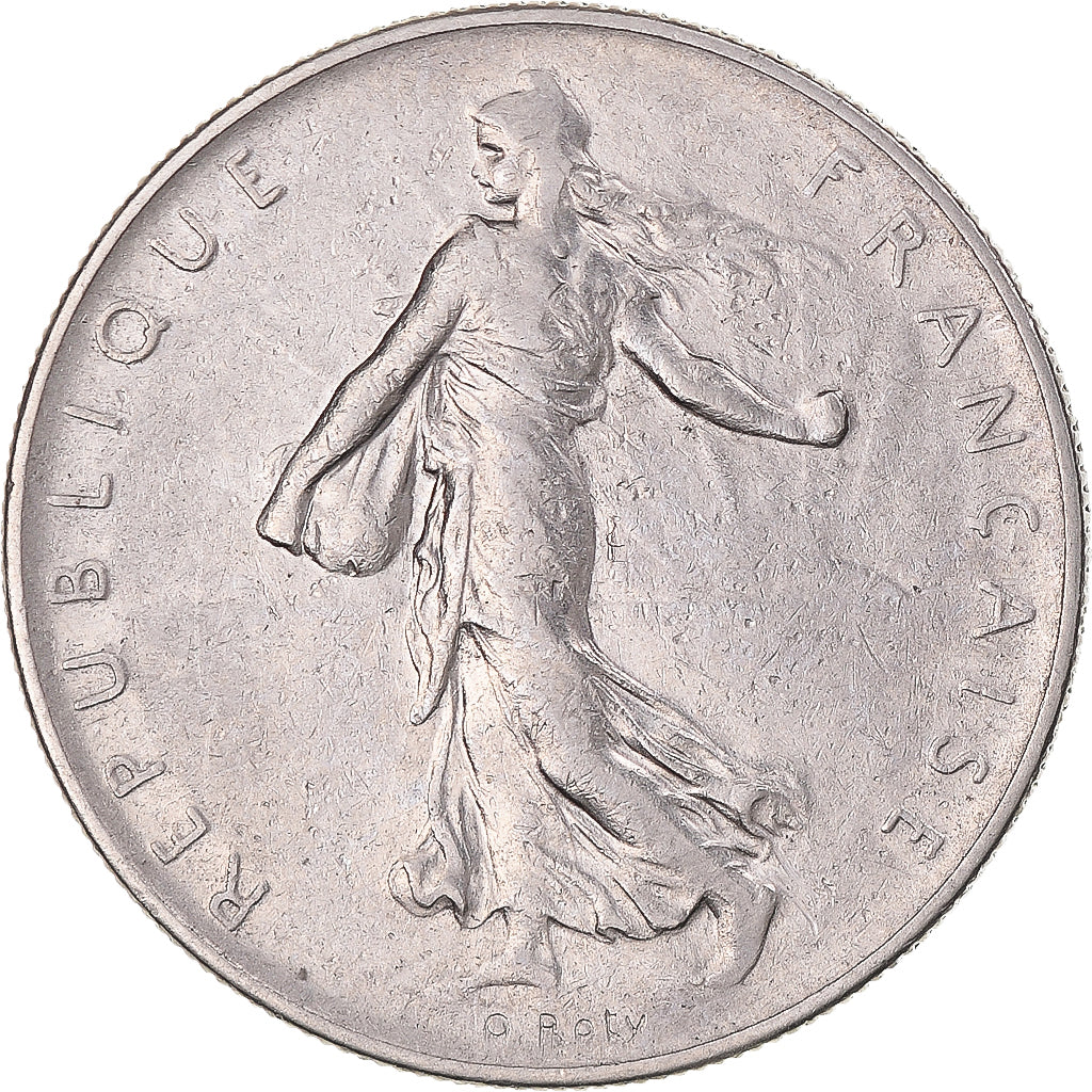 Moneda, Francia, Semeuse, Franc, 1964, Paris, MBC, Níquel, KM:925.1