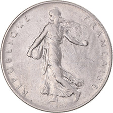 Moneda, Francia, Semeuse, Franc, 1964, Paris, MBC, Níquel, KM:925.1