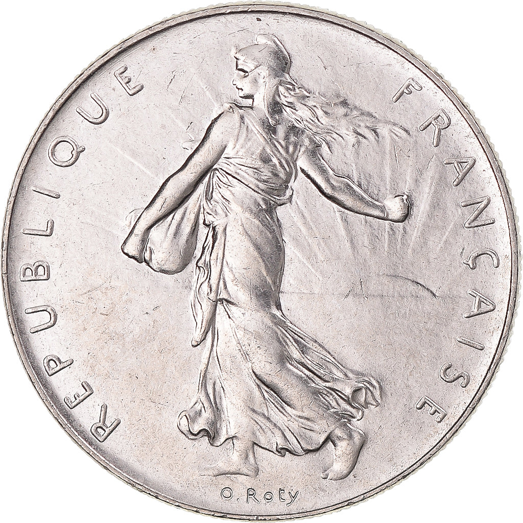 Moneda, Francia, Semeuse, Franc, 1977, Paris, EBC, Níquel, KM:925.1
