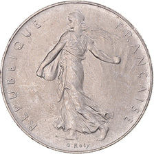 Munten, Frankrijk, Semeuse, Franc, 1980, Paris, PR, Nickel, KM:925.1