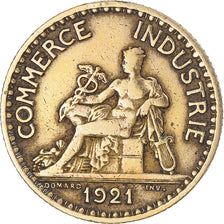 Coin, France, Chambre de commerce, Franc, 1921, Paris, VF(20-25)