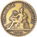Moneta, Francia, Chambre de commerce, Franc, 1925, Paris, MB+, Alluminio-bronzo