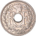 Moneta, Francja, Lindauer, 25 Centimes, 1940, AU(55-58), Nikiel-Brąz, KM:867b