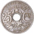Moneta, Francja, Lindauer, 25 Centimes, 1928, EF(40-45), Miedź-Nikiel, KM:867a