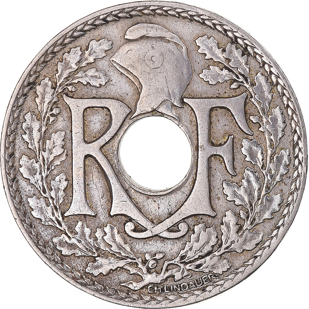 Coin, France, Lindauer, 25 Centimes, 1927, EF(40-45), Copper-nickel, KM:867a