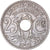 Munten, Frankrijk, Lindauer, 25 Centimes, 1937, ZF, Cupro-nikkel, KM:867a
