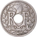 Moneta, Francja, Lindauer, 25 Centimes, 1922, EF(40-45), Miedź-Nikiel, KM:867a