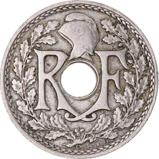 Münze, Frankreich, Lindauer, 25 Centimes, 1917, S+, Kupfer-Nickel, KM:867a