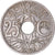 Moneta, Francia, Lindauer, 25 Centimes, 1926, Paris, BB, Rame-nichel, KM:867a