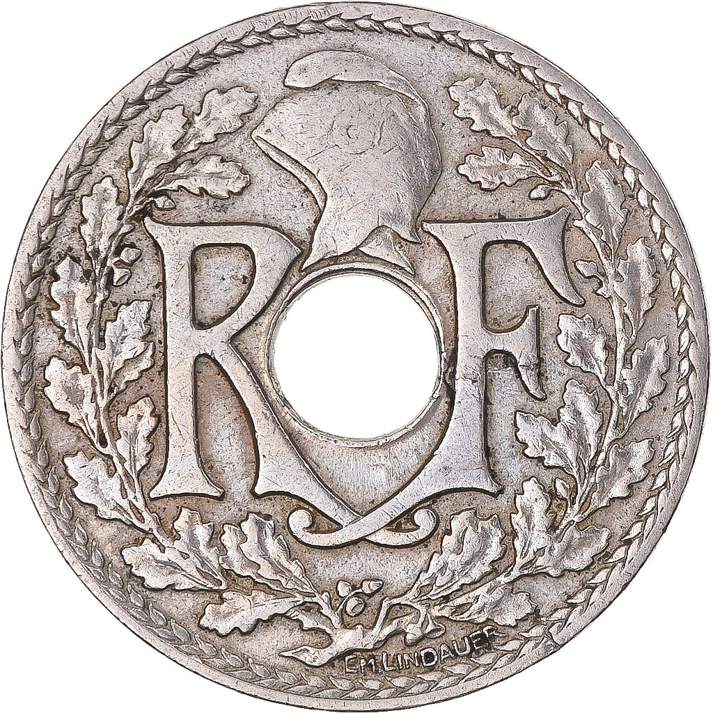 Coin, France, Lindauer, 25 Centimes, 1925, EF(40-45), Copper-nickel, KM:867a