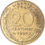 Moneda, Francia, Marianne, 20 Centimes, 1990, Paris, MBC, Aluminio - bronce