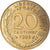 Moneta, Francja, Marianne, 20 Centimes, 1992, EF(40-45), Aluminium-Brąz