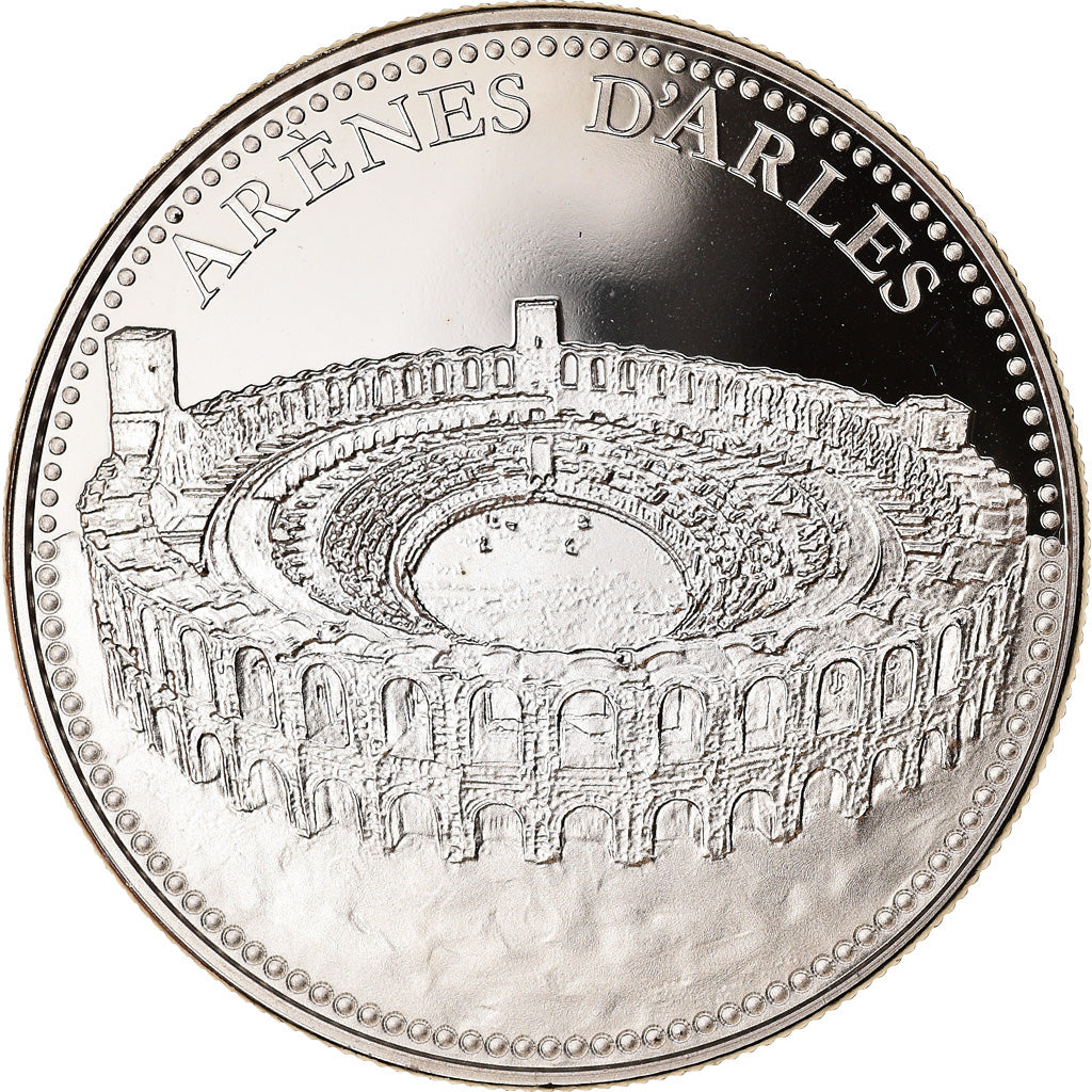 France, Medal, Arles, les Arènes, MS(65-70), Copper-nickel