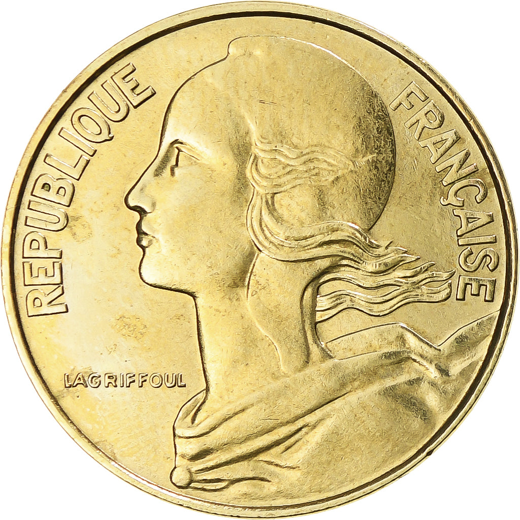 Münze, Frankreich, Marianne, 20 Centimes, 1971, Paris, VZ, Aluminum-Bronze