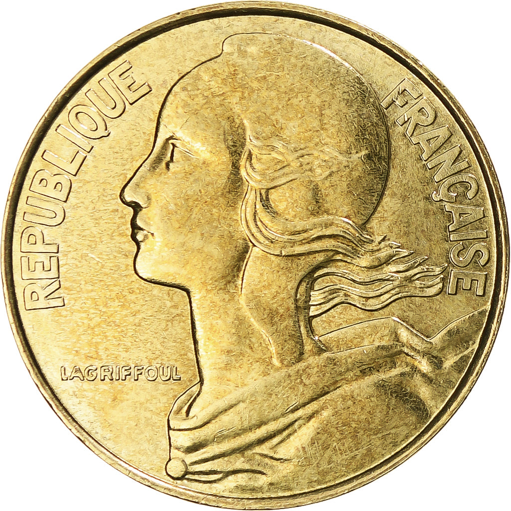 Münze, Frankreich, Marianne, 20 Centimes, 1993, Paris, SS+, Aluminum-Bronze