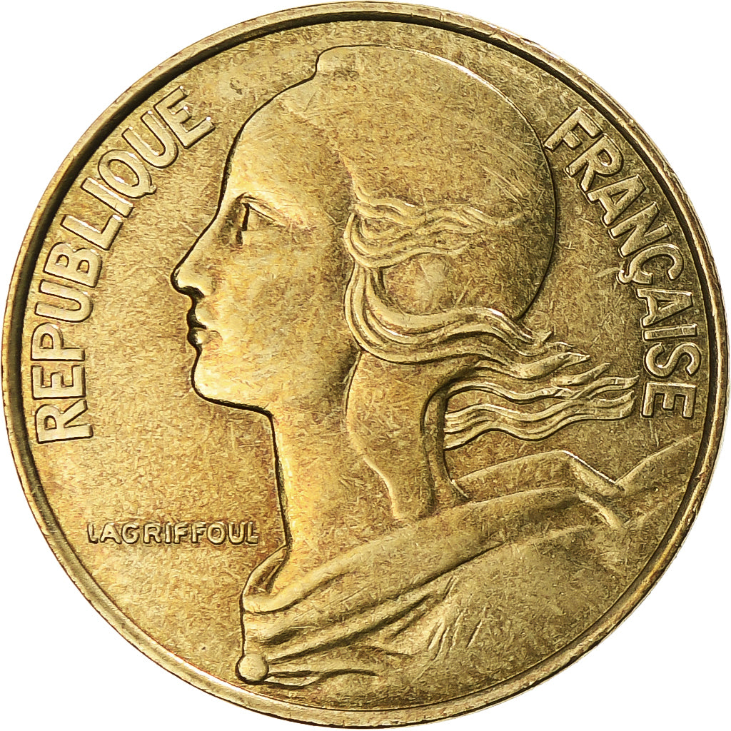 Münze, Frankreich, Marianne, 20 Centimes, 1994, Paris, SS+, Aluminum-Bronze