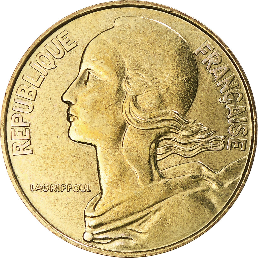 Münze, Frankreich, Marianne, 20 Centimes, 1989, Paris, SS, Aluminum-Bronze