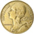 Moneda, Francia, Marianne, 20 Centimes, 1967, Paris, MBC, Aluminio - bronce