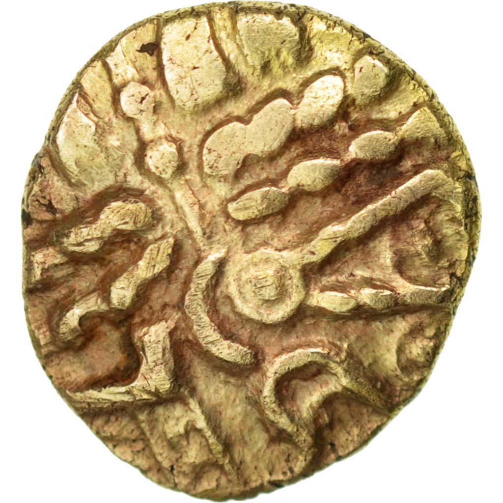 Seussiones, 1/4 Stater, AU(50-53), Gold, Delestré #333, 1.06
