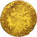 FRANCE, Agnel d'or, Montpellier, EF(40-45), Gold, Duplessy #372B, 2.55