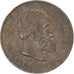 Coin, Brazil, Pedro II, 10 Reis, 1869, EF(40-45), Bronze, KM:473