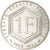 Coin, France, Charles de Gaulle, Franc, 1988, Paris, AU(55-58), Nickel, KM:963