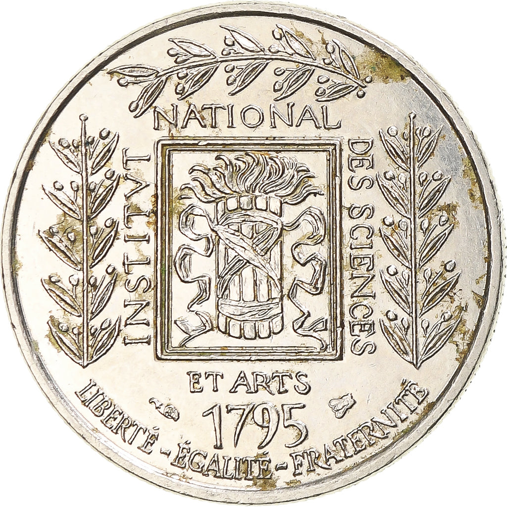 Moneda, Francia, Institut, Franc, 1995, Paris, MBC+, Níquel, KM:1133