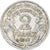 Moneda, Francia, Morlon, 2 Francs, 1947, Paris, BC+, Aluminio, KM:886a.1