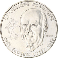 Münze, Frankreich, Jacques Rueff, Franc, 1996, Paris, SS+, Nickel, KM:1160