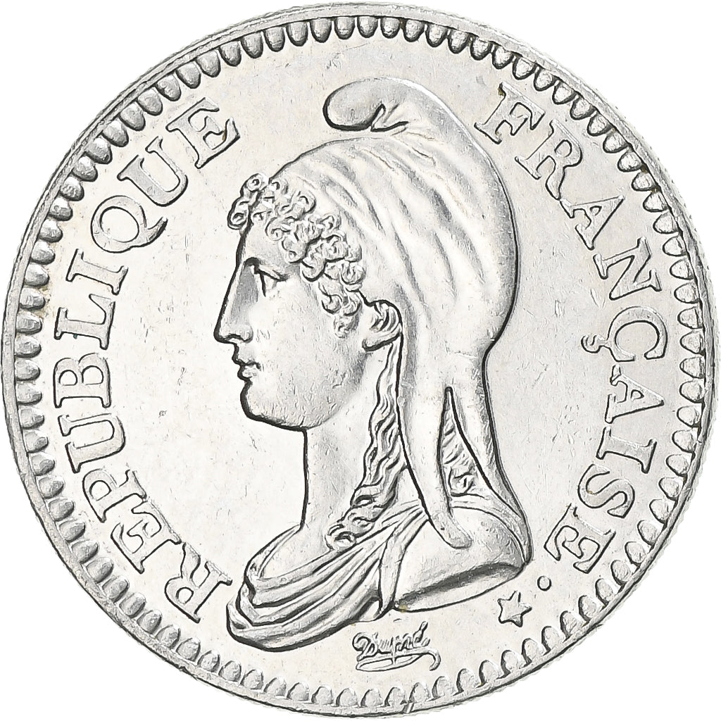 Moneda, Francia, République, Franc, 1992, Paris, MBC+, Níquel, KM:1004.1