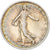 Coin, France, Semeuse, Franc, 1916, Paris, EF(40-45), Silver, KM:844.1