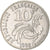Coin, France, Jimenez, 10 Francs, 1986, Paris, AU(55-58), Nickel, KM:959, Le