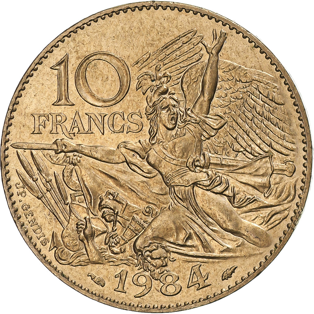 Coin, France, François Rude, 10 Francs, 1984, Tranche A, AU(50-53)