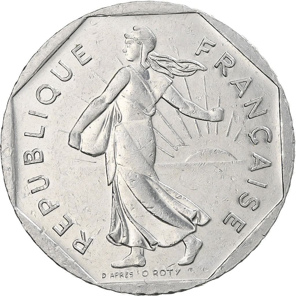 Munten, Frankrijk, Semeuse, 2 Francs, 1998, Paris, ZF, Nickel, KM:942.2