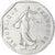 Moeda, França, Semeuse, 2 Francs, 2000, Paris, O.Roty, AU(50-53), Níquel
