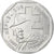 Frankrijk, 2 Francs, Jean Moulin, 1993, Paris, Nickel, ZF+, Gadoury:547, KM:1062