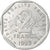 Frankrijk, 2 Francs, Jean Moulin, 1993, Paris, Nickel, ZF+, Gadoury:547, KM:1062