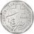 France, 2 Francs, Jean Moulin, 1993, Paris, Nickel, EF(40-45), Gadoury:547