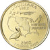 Moneda, Estados Unidos, Quarter, 2002, U.S. Mint, Denver, golden, SC, Cobre -