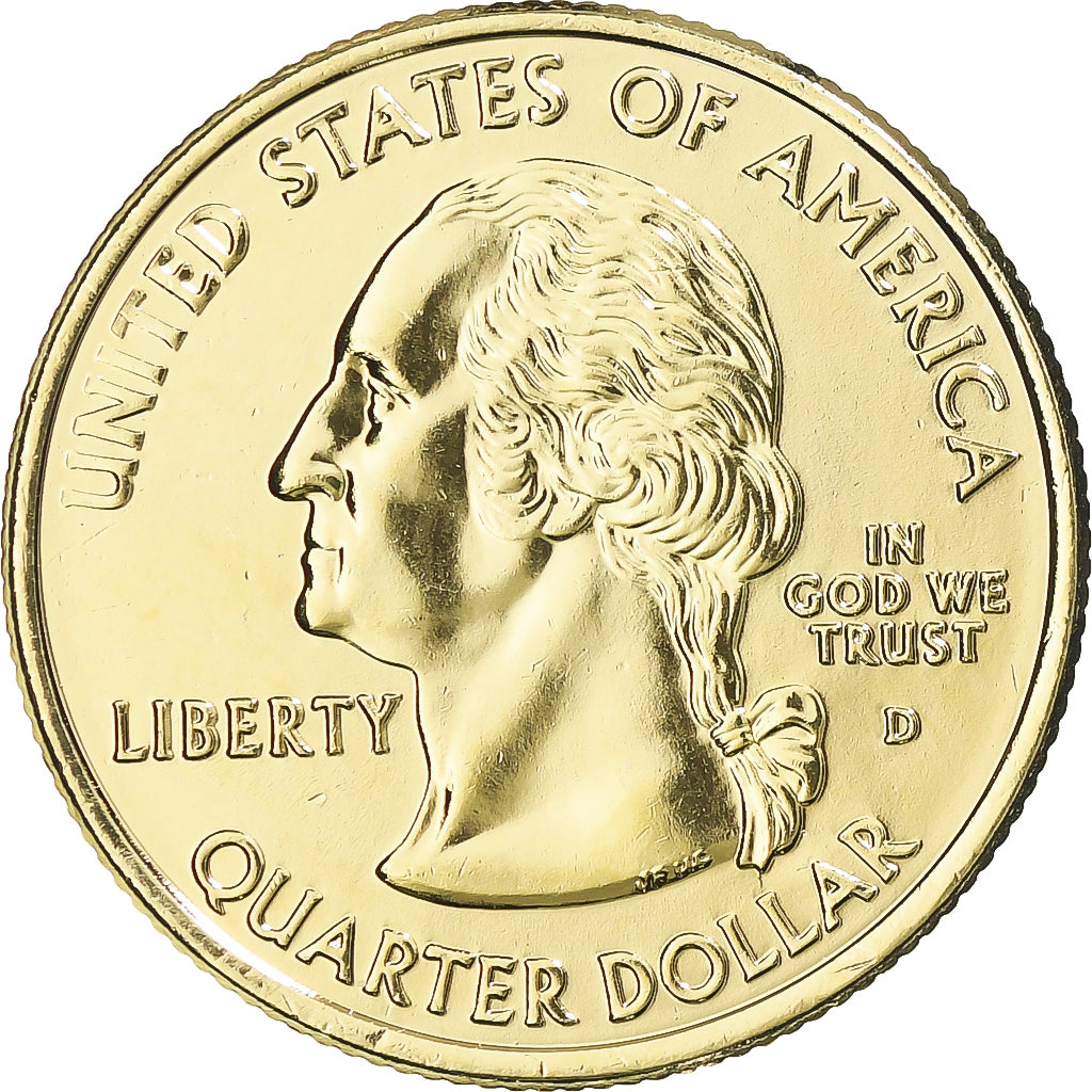 Münze, Vereinigte Staaten, Colorado, Quarter, 2006, U.S. Mint, Denver, golden