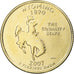 Moneta, Stati Uniti, Wyoming, Quarter, 2007, U.S. Mint, Denver, golden, SPL