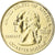 Moneta, USA, Minnesota, Quarter, 2005, U.S. Mint, Denver, golden, MS(63)