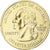 Coin, United States, Quarter, 2002, U.S. Mint, Denver, golden, MS(63)