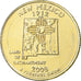 Moneda, Estados Unidos, New Mexico, Quarter, 2008, U.S. Mint, Dahlonega, golden