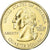 Moneda, Estados Unidos, New Mexico, Quarter, 2008, U.S. Mint, Dahlonega, golden