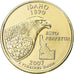 Munten, Verenigde Staten, Idaho, Quarter, 2007, U.S. Mint, Denver, golden, UNC-