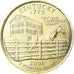 Moneda, Estados Unidos, Kentucky, Quarter, 2001, U.S. Mint, Denver, golden, SC