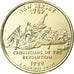 Munten, Verenigde Staten, Quarter, 1999, U.S. Mint, Philadelphia, golden, UNC-