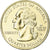 Monnaie, États-Unis, Quarter, 1999, U.S. Mint, Philadelphie, golden, SPL