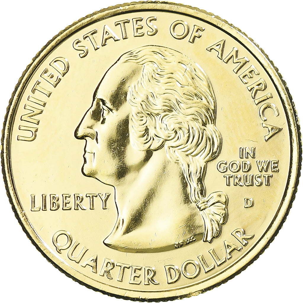 Monnaie, États-Unis, California, Quarter, 2005, U.S. Mint, Denver, golden, SPL